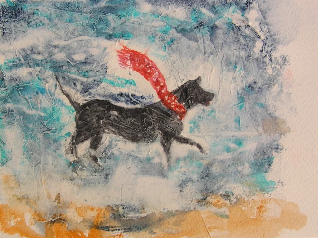 Dog in the Sea