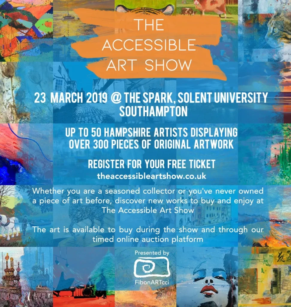 Accessible Art Show Flyer