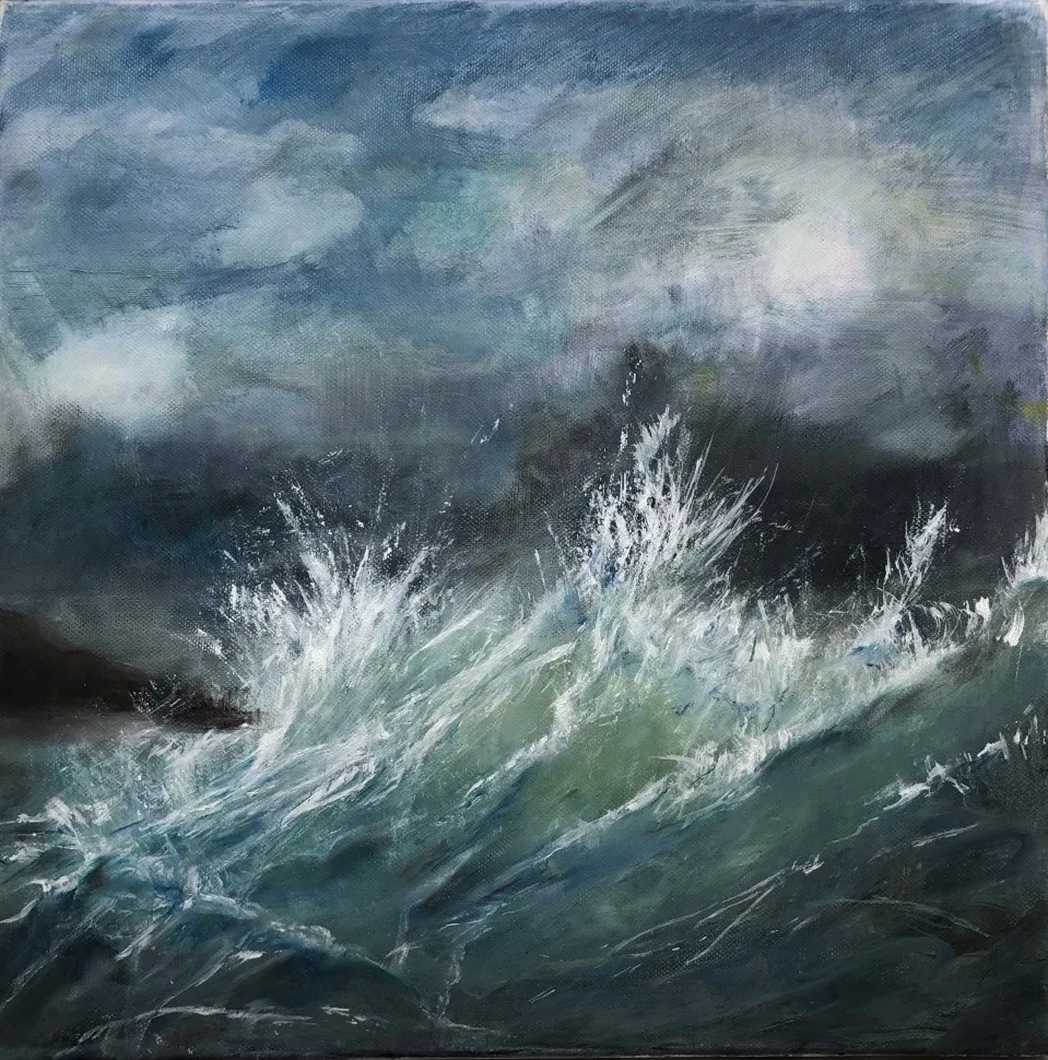 Crashing Waves (oil)