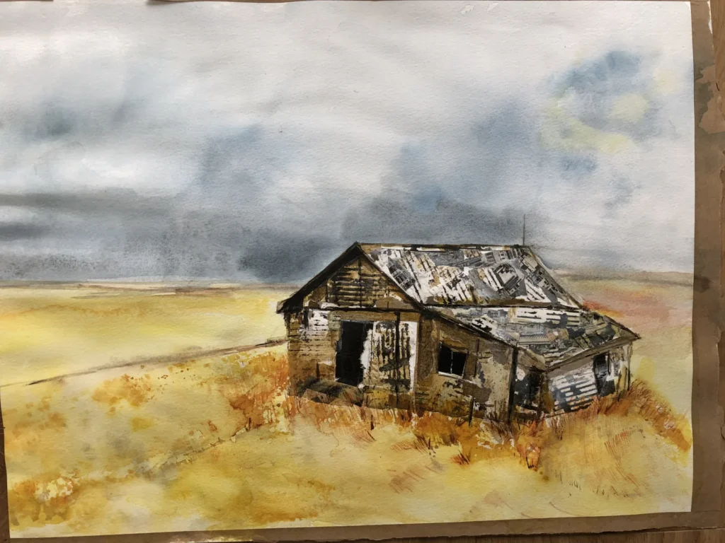 Tumbleweed (mixed media)