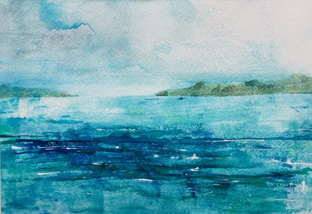 Now Relax (watercolour)