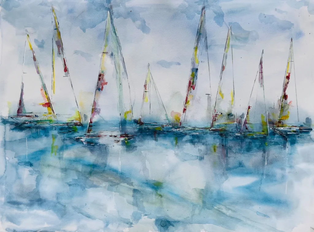 Gentle Breeze (watercolour)